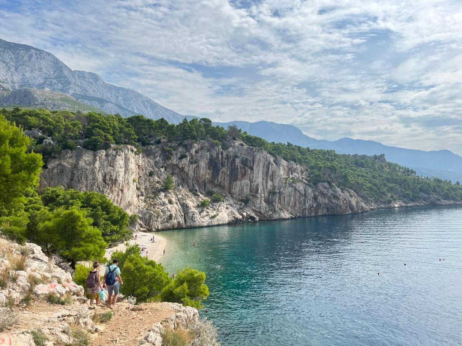 Uzelac Apartment With Pool Makarska Buitenkant foto